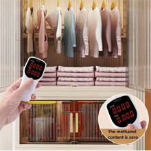 5 层节省空间的衣柜 - 无需组装，可折叠双门储物收纳柜，适用于卧室、客厅和入口（6.2 英尺高，食品储藏室/小吃/衣服多用途现代设计）卧室、收纳柜、收纳柜、家庭储物、女士白色 T 恤、女士黑色裤子、女士冬装、连衣裙、女士冬装、优雅女装、女士白衬衫、长袖、女士白色连体裤、女士春季连衣裙、女士春季服装、春季、春装、极简主义、夏季上衣