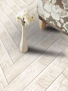 1 rollo de pegatinas autoadhesivas para suelo con diseño de grano de madera, pegatinas de vinilo antideslizantes para pegar y despegar para decoración del hogar en sala de estar, cocina, baño y dormitorio, también para decoración navideña, 18*120cm/7.08*47.24 pulgadas, pegatinas, vinilos decorativos para el hogar, artículos de decoración de primavera para renovar su hogar, pegatinas de decoración Rama para suelos, baldosas, pisos, baldosas autoadhesivas para pisos, decoración de sala de estar - Multicolor - Ver 10