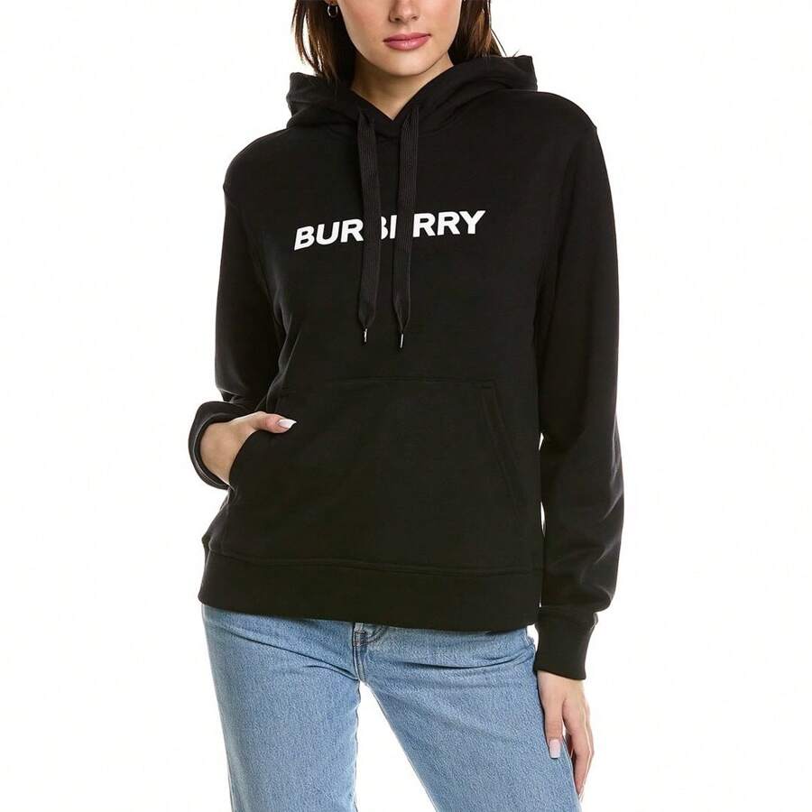 Burberry Logo Hoodie - màu đen - Xem 1