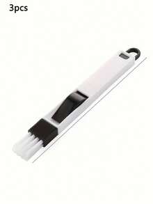 1 件/3 件带簸箕的多功能缝隙清洁刷 - 适用于窗轨、厨房和浴室 - 通用窗户和门轨清洁刷 - 轻松清洁小缝隙和框架，让家居一尘不染，清洁用品，清洁工具 - 彩色 - 查看 11