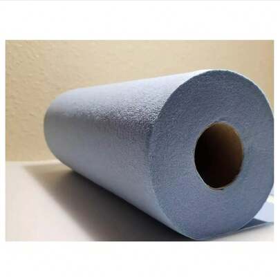 Toalla de limpieza multiusos de Scott, de color azul, de alta resistencia, para el hogar, el taller, tatuajes, uñas. Un rollo con 55 hojas. Para cocina, baño, hogar, artículos del hogar.