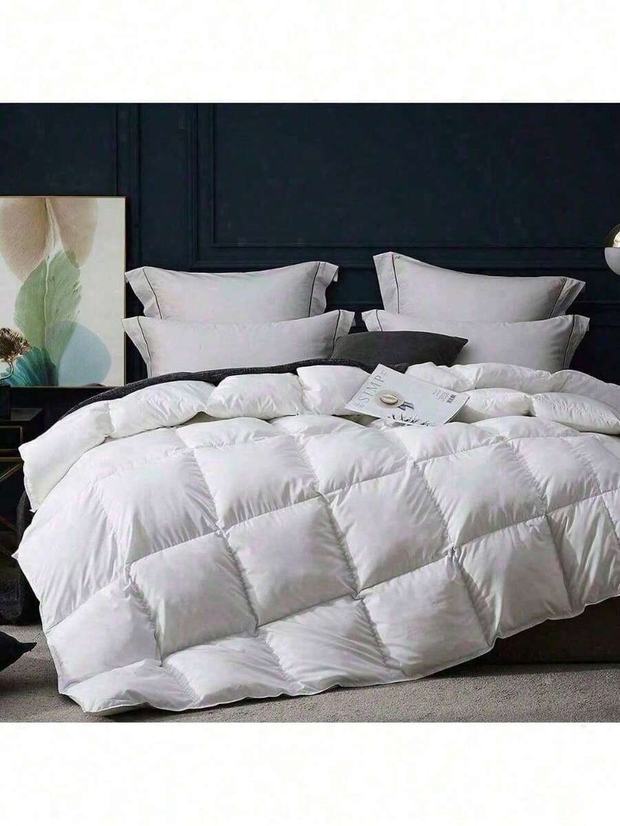 LUXURIOUS 1200TC BAFFLE BOX Siberian GOOSE DOWN Comforter SHEIN UK