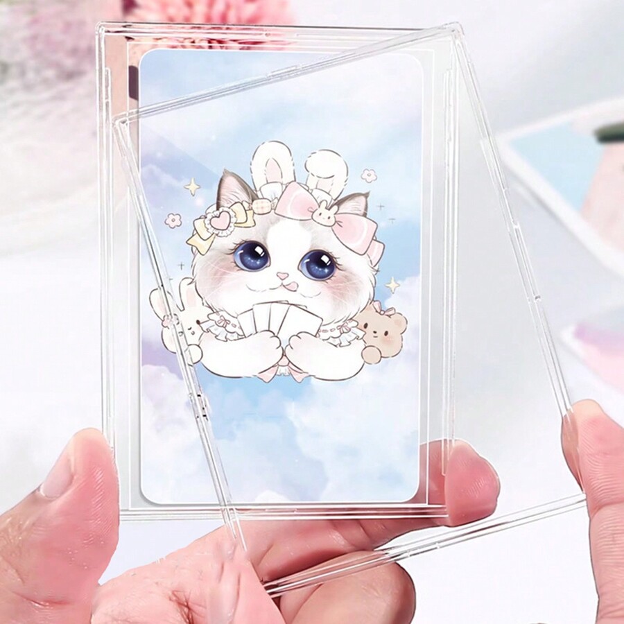 Transparent SnapOn Shell Card Brick, Star Anime DIY Protective Shell