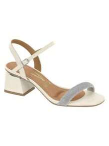 Vizzano Sandal Mid Heel With Rhinestones Elegant Versatile Comfortable 6428.139 - White - View 1