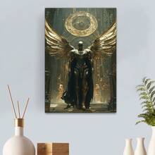 Radiant Angel Wooden Framed Canvas Painting Wall Art Prints For Home Decoration, Living Room & Bedroom, Festival Party Decor, The Best Gifts, Ready To Hang