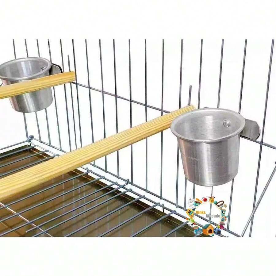 Beautiful view of Parrot Perch With Built-In Dosing Shelf And Feeding