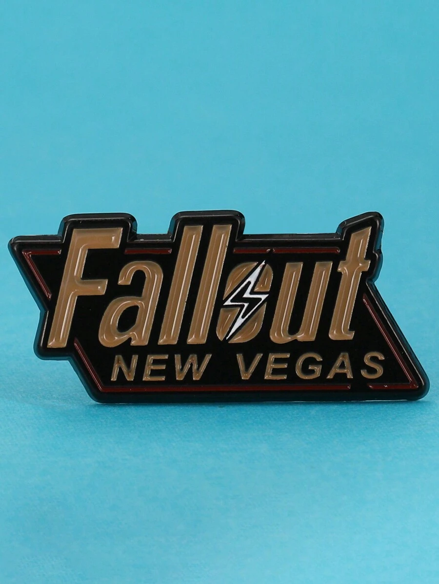 Fallout: New Vegas Retro-Style Zinc Alloy Brooch, Gamer Gift Accessory - BR110 - View 1