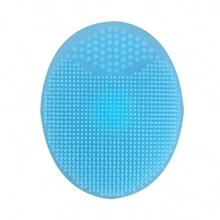 Silicone Cleansing Brush With Suction Cup, Handheld Exfoliating Facial Brush Pad, Deep Cleansing And Skincare Tool For Men And Women, Gentle Exfoliation, Massage