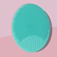 Silicone Cleansing Brush With Suction Cup, Handheld Exfoliating Facial Brush Pad, Deep Cleansing And Skincare Tool For Men And Women, Gentle Exfoliation, Massage