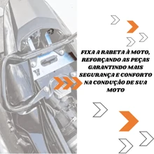 Tailgate Reinforcement Fixing Support Fairing Motorcycle Titan Fan Start Cargo 125 150 160 - 黑色 - 查看 8