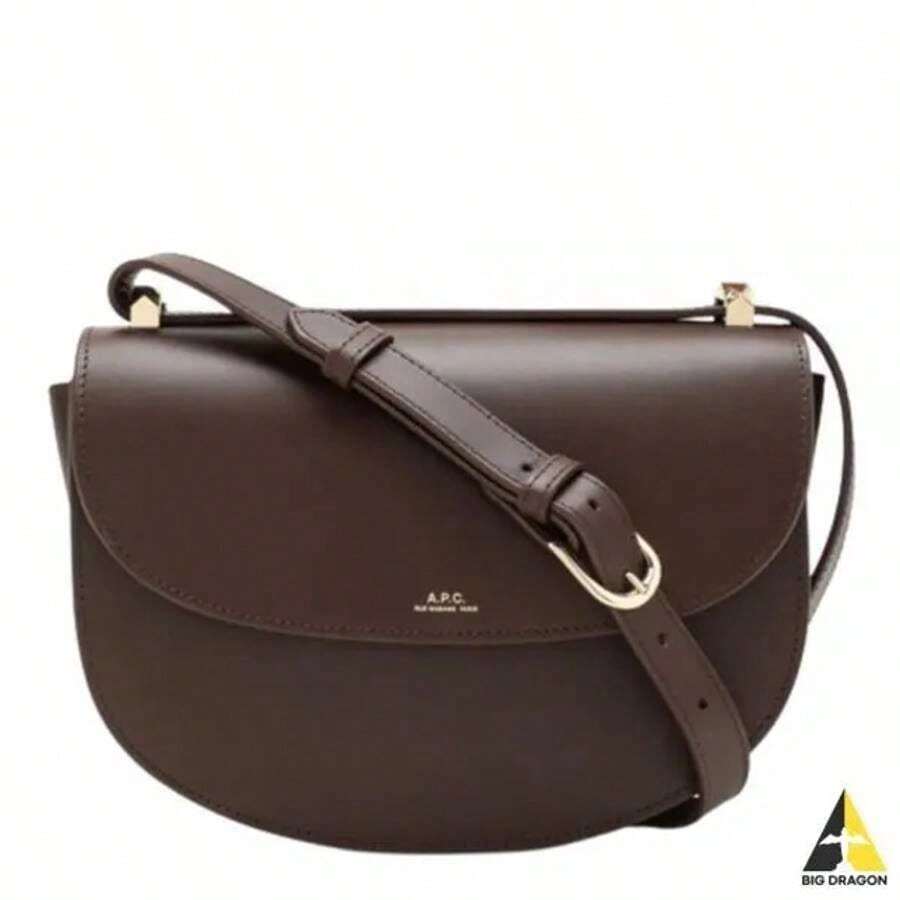 A.P.C. Geneve Shoulder Bag Brown SHEIN USA