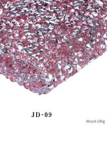 1 Pc Diamond Sequin Nail Art Table Mat Salon Practice Cushion Foldable Shining Hand Rests Scrub Hand Rest Manicure Tools Wrist Rest Tablecloth - Multicolor - View 22