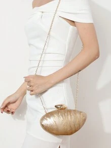 Women Evening Clutch Party Bridal Purse Personalized Marbling Stone Acrylic Clutch Women's Handheld Evening Metal Chain Bag Handbag Crossbody Purse Wedding Party Bag For Women And Girls
