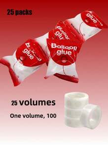 4 rollos de puntos adhesivos transparentes para globos, suministros de decoración de boda, cinta adhesiva de doble cara para decoración de globos para fiestas o bodas (400 puntos) - Multicolor - Ver 10