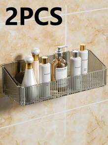 1 件豪华浴室收纳架，壁挂式收纳篮，适用于马桶、梳妆台、圣诞礼物 - 彩色 - 查看 15