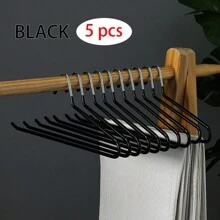 5 cái/1 bộ, Móc treo quần bằng kim loại, Giá treo quần áo chịu lực cho cà vạt, áo hai dây, khăn quàng cổ, Tổ chức lưu trữ gia dụng cho phòng tắm, phòng ngủ, tủ quần áo, tủ quần áo, nhà, đồ trang trí ký túc xá, trang trí lễ hội, trang trí phòng, trang trí nhà, trang trí phòng ngủ, mùa xuân, tối giản, áo mùa hè - Nhiều màu - Xem 21