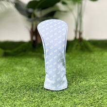 1pc Golf Club Head Cover, PU Material, Better Protection For Golf Clubs, Blue Minimalist Style - Multicolor - View 10
