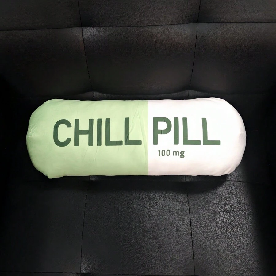 Una almohada de píldora muy interesante, cojín de sofá, cojín decorativo, almohadilla para los pies, regalo creativo, cojines lindos, decoraciones de sofá, nuevas decoraciones del hogar, regalos de cumpleaños, 1 pieza