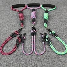 Dual Dog Leash With Wave Pattern - Detachable,Free Nylon Lead For Walking Two Dogs