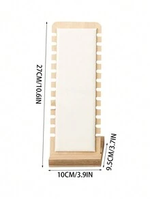 1pc Bamboe en houten kettingrek, sieraden displayrek, hanger ketting opbergrek, armband sieradenrek, sieraden displayrek - Veel kleurig - Bekijken 2