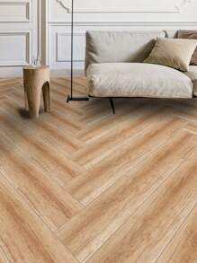 1 rollo de pegatinas autoadhesivas para suelo con diseño de grano de madera, pegatinas de vinilo antideslizantes para pegar y despegar para decoración del hogar en sala de estar, cocina, baño y dormitorio, también para decoración navideña, 18*120cm/7.08*47.24 pulgadas, pegatinas, vinilos decorativos para el hogar, artículos de decoración de primavera para renovar su hogar, pegatinas de decoración Rama para suelos, baldosas, pisos, baldosas autoadhesivas para pisos, decoración de sala de estar - Multicolor - Ver 3