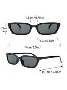 5pcs Cat Eye Hot Girl Style Cool Hip Hop Women Fashion Glasses Combination For Musical Festival Street-Photography Bar Club Accessories Beach Accessories For Women Glasses Shades For Summer Beach Vacation,Outdoor,Travel ,Back To School,Preppy Style,School Look