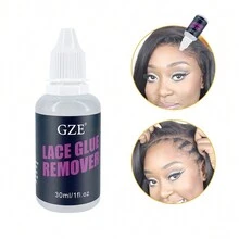 Removedor de pegamento de encaje para pelucas de encaje, extensiones de cabello y tupés - Removedor de adhesivo de fuerza profesional para una fácil y efectiva eliminación de postizos - Fórmula de acción rápida para resultados rápidos y efectivos - No irritante y suave con la piel