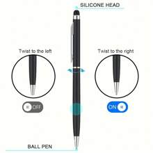 3pcs Universal 2 In 1 Stylus Pen, Drawing Capacitive Pen For IOS And Android Compatible With IPad/ Compatible With Samsung/Smartphones