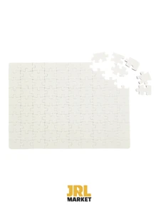 Cardboard Puzzle FOR SUBLIMATION. Size A4 (1 PIECE) - White - View 1
