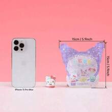 MINISO三丽鸥角色摇篮梦幻岛可堆叠盲盒，新奇有趣的堆叠玩法，适合装饰卧室床头和书桌，生日礼物/节日礼物（1个，随机发货） - 彩色 - 查看 9