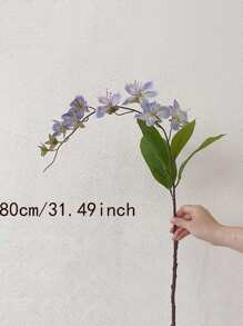 1 pieza Decoración de pared colgante de flor artificial de jazmín llorón para sala de estar, decoración para el hogar, oficina, arreglos florales artificiales como centro de mesa, decoración de jardín al aire libre, boda, cumpleaños, ducha nupcial - Multicolor - Ver 8