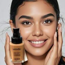MODAIYA Liquid Foundation For Girls 24 Hours Lasting PF10+ Oil-Free Refreshing Waterproof Sun Protection 6 Colors - 105 - مشاهدة 2