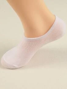 10/20雙多色女款船襪，夏季薄款透氣低筒防滑不掉跟隱形短襪 - 彩色 - 查看 3