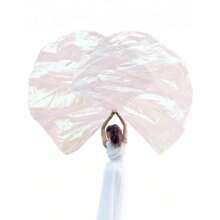 1pc 1 Light Dance Flag Dance Accessories Dance Solid Color Flag - Multicolor - View 28