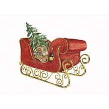 1 件圣诞祝福藤条花环圣诞装饰海报帆布画墙壁艺术画家居装饰无框架 - 彩色 - 查看 9