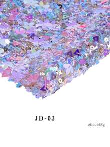 1 Pc Diamond Sequin Nail Art Table Mat Salon Practice Cushion Foldable Shining Hand Rests Scrub Hand Rest Manicure Tools Wrist Rest Tablecloth - Multicolor - View 20