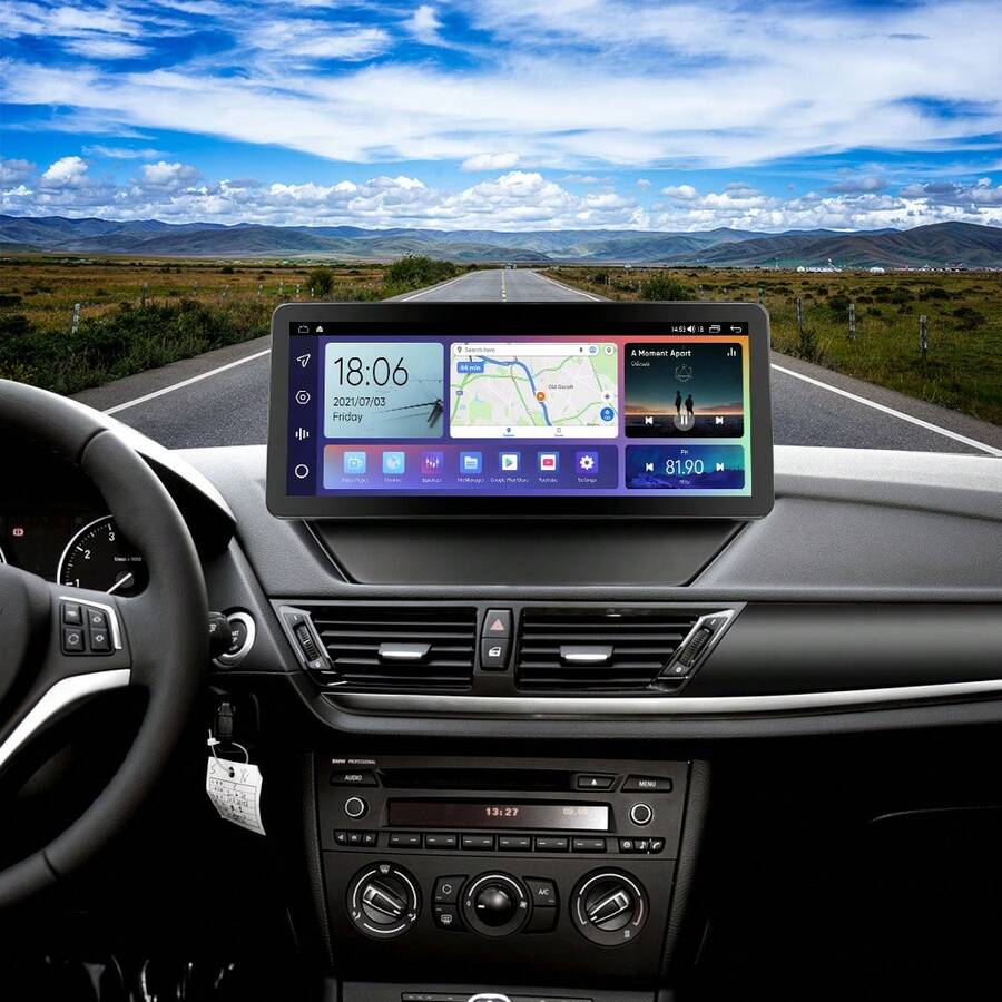Android 13.0 Car Radio Multimedia Video Stereo GPS Navigation For BMW X1 Series 2010-2015 Year Wireless Player - 1 - 查看 1