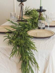 1 peça 180 cm videira artificial de vime para festa, lareira, quarto, mesa, decoração de escadas, decoração de casa, decoração de natal, decoração de quarto, natal - 1 peça modelo de menina Tianzhu simulado rattan - Ver 10