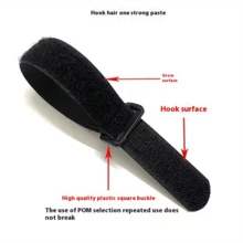 APORNI 10 cái/gói Dây buộc cáp tự dính có thể điều chỉnh, có thể tái sử dụng, dụng cụ sắp xếp dây đa năng - Nhiều màu - Xem 4