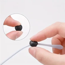 10 sztuk w kształcie serca miękkie silikonowe antypoślizgowe okulary zaczepy na uszy, okulary zauszniki uchwyty akcesoria do okularów dla kobiet Walentynki