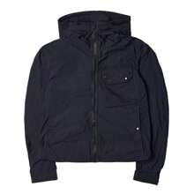 Ten C Pocket Hooded Jacket Black