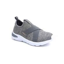 Women's Comfort Walking Slip-On Sneakers Star Flex 1505 - Grey - View 3