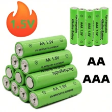 4-8pcs 1.5V AA/AAA Rechargeable Batteries, USB Charger, Durable Power Solution For Electronic Toys, Remote Controls, Monitors And Electric Toothbrushes (These Batteries Are Only Compatible With This Charger) - Multicolor - View 2