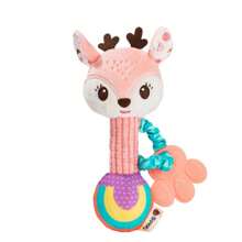 新生儿安抚毛绒玩具牙胶婴儿床移动摇铃手摇铃 0-3 岁 - 彩色 - 查看 9
