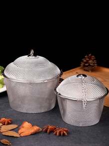 不锈钢调料球、调味包、炖肉用香草浸泡器、汤锅滤网