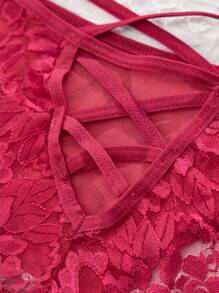 1 包女孩蕾丝内衣十字款，圣诞节