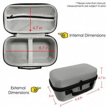 Estuche de almacenamiento para mini proyector DITONG HY320, bolsa de transporte para proyector, para Magcubic HY320mini Projetor Protector - Bolsa de almacenamiento para mini proyector HY320 - Ver 7