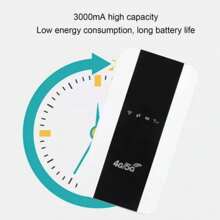 Módem Wifi De Internet Portatil Inalámbrico 4g Estabilida Para Telcel - Blanco - Ver 5