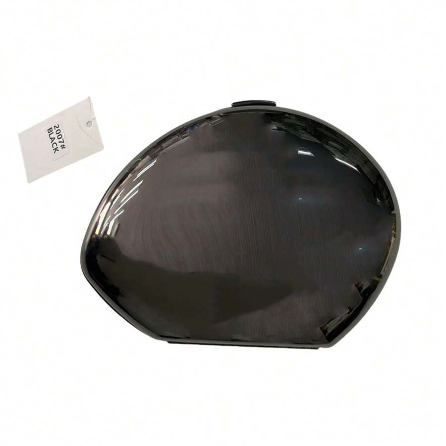 Evening Bag Oval Mirror Surface Dinner Elegant Acrylic Large Capacity Women Handbag - 黑色 - 查看 1