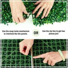 Artificial Grass Wall Panels, Privacy Greenery Screen,20x20in 12 Pack - 1 - View 7